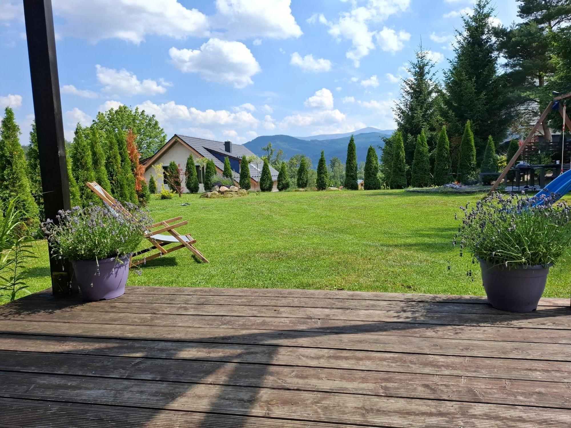 Dom Ukromki Z Kominkiem I Widokiem Na Sniezke Sosnowka  Exterior photo